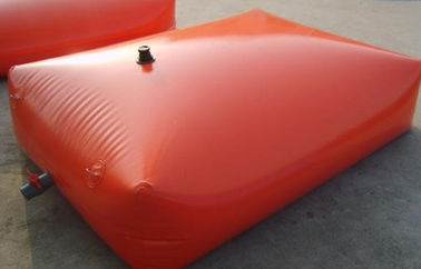 Foldable PVC Flexible Water Tank , Agriculture Irrigation Water Storage Bladder