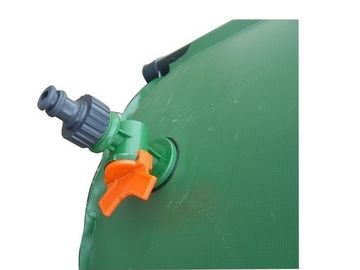 Customized Collapsible Rainwater Tank 500D 840D 1000D PVC Tarpaulin Made