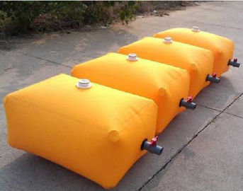 Large Rectangle PVC Flexible Water Tank , Light Weight With Excellent Heat Resistance