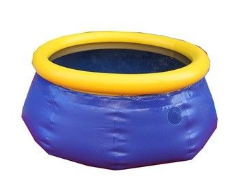 Foldable PVC Flexible Water Tank , Agriculture Irrigation Water Storage Bladder