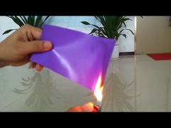 Flame retardant test of Jinlong tarpaulin